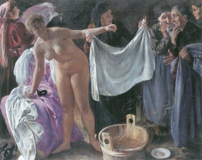 La sorcière - Lovis Corinth